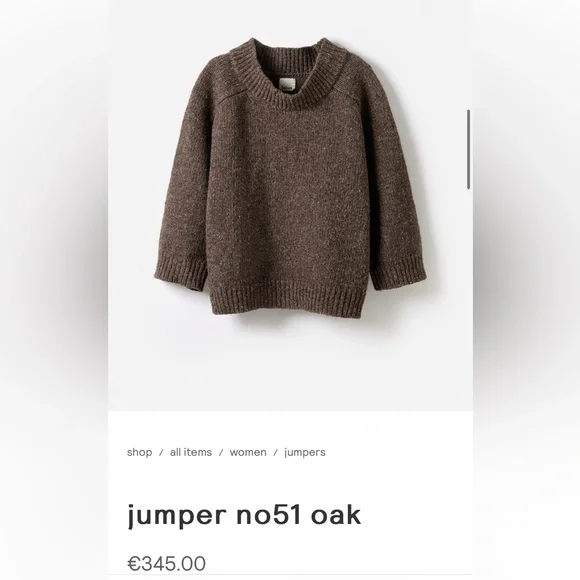 Babaa Jumper no.51 Oak - Picture 2 of 6